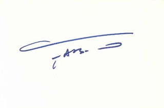 Fabio autograph