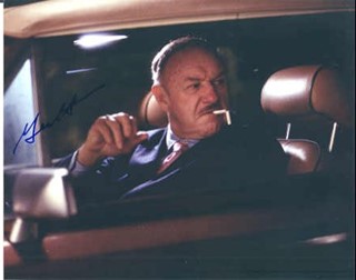 Gene Hackman autograph