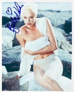 Brigitte Nielsen autograph
