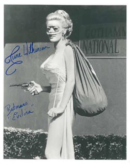 June Wilkinson autograph