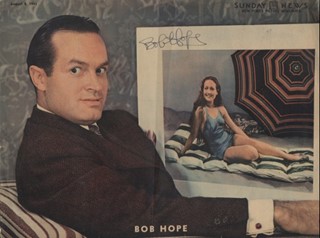Bob Hope autograph