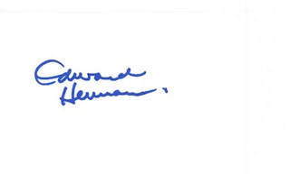 Edward Herrmann autograph