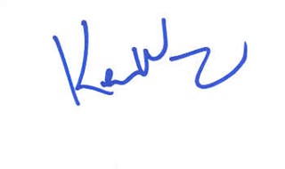 Kevin Weisman autograph