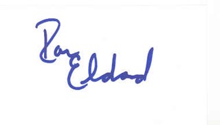 Ron Eldard autograph