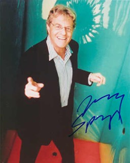 Jerry Springer autograph