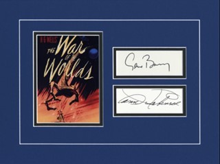 The War of the Worlds autograph
