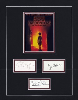 Close Encounters of The Third Kind autograph