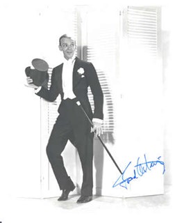 Fred Astaire autograph