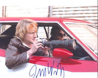 Owen Wilson autograph