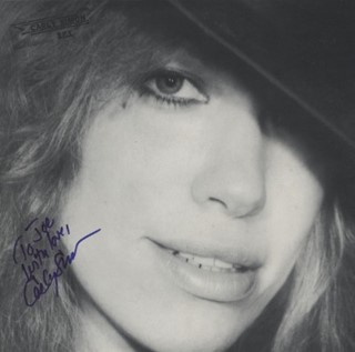Carly Simon autograph