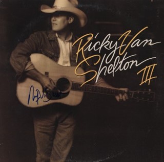 Ricky Van-Shelton autograph