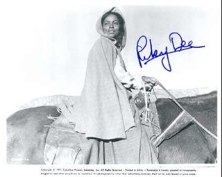 Ruby Dee autograph