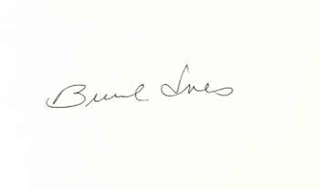 Burl Ives autograph