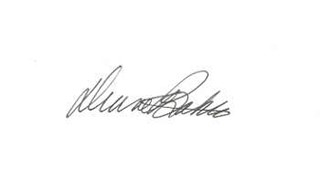 Diane Baker autograph
