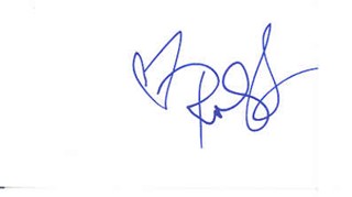 Rosa Blasi autograph