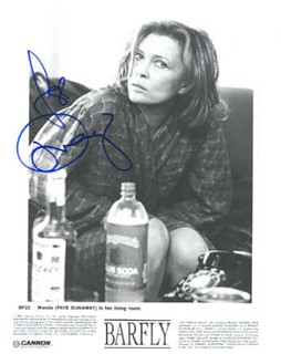 Faye Dunaway autograph