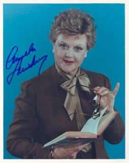 Angela Lansbury autograph