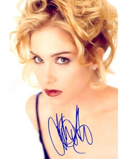 Christina Applegate autograph