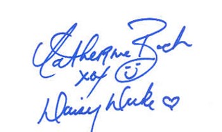 Catherine Bach autograph