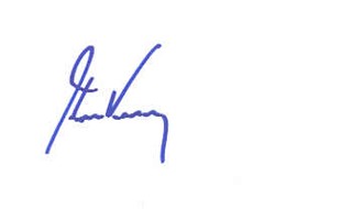 John Kerry autograph