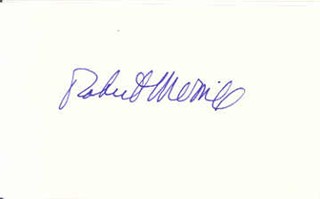 Robert Merrill autograph