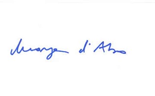 Maryam D'Abo autograph