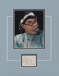The Nutty Professor autograph