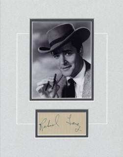 Richard Long autograph