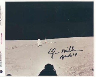Edgar Mitchell autograph