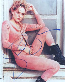 Sharon Stone autograph