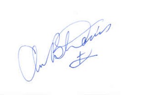 Ann B. Davis autograph