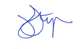 John Lithgow autograph