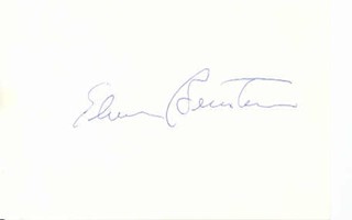 Elmer Bernstein autograph