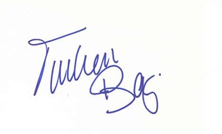 Turhan Bey autograph