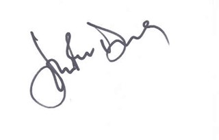 John Rhys-Davies autograph