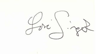 Lori Singer autograph