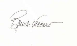 Brenda Vaccaro autograph