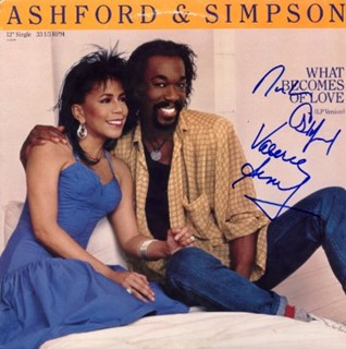 Ashford & Simpson autograph