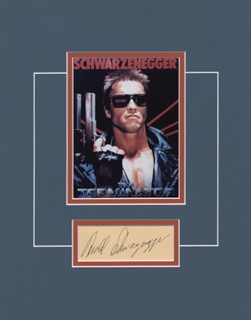 The Terminator autograph