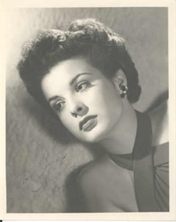 Jean Peters autograph
