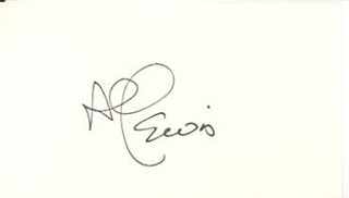 Al Lewis autograph