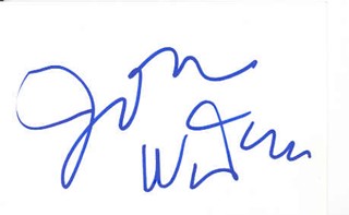 John Waters autograph