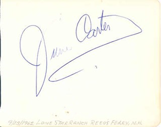 June Carter autograph