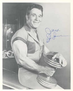 Jack LaLanne autograph