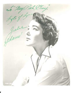 Julie Adams autograph