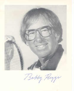 Bobby Riggs autograph