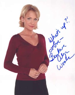 Barbara Alyn Woods autograph