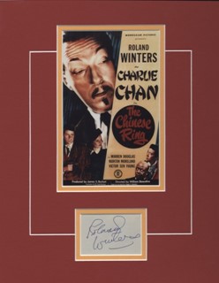 Charlie Chan autograph