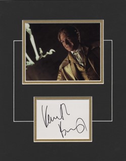 Kenneth Branagh as Gilderoy Lockhart autograph