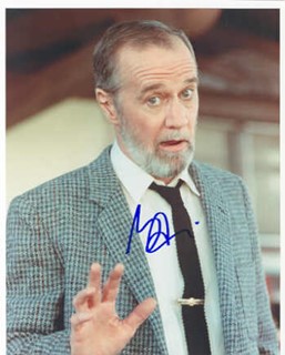 George Carlin autograph